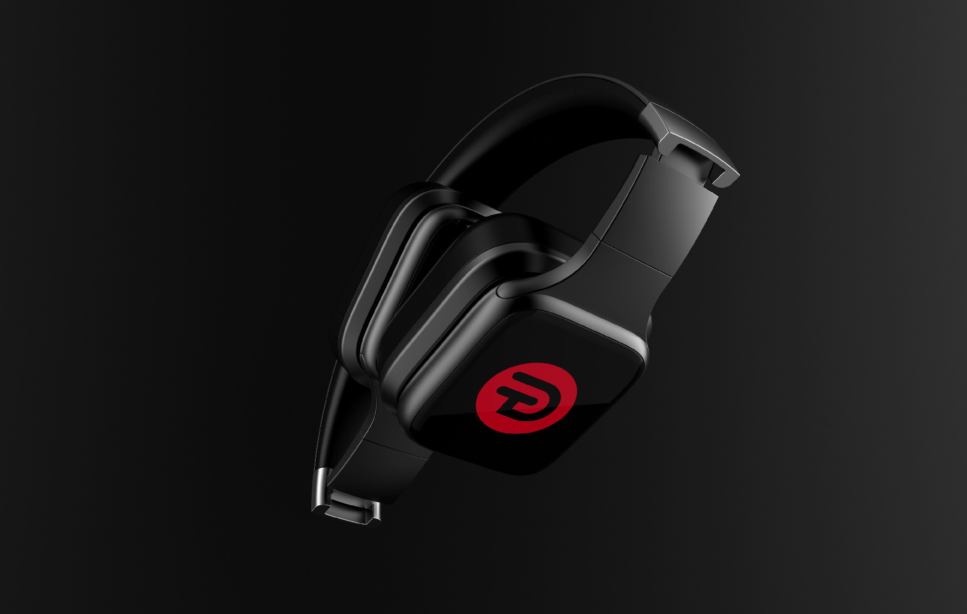 一款非常漂亮的國外無線藍牙耳機產品外觀設計